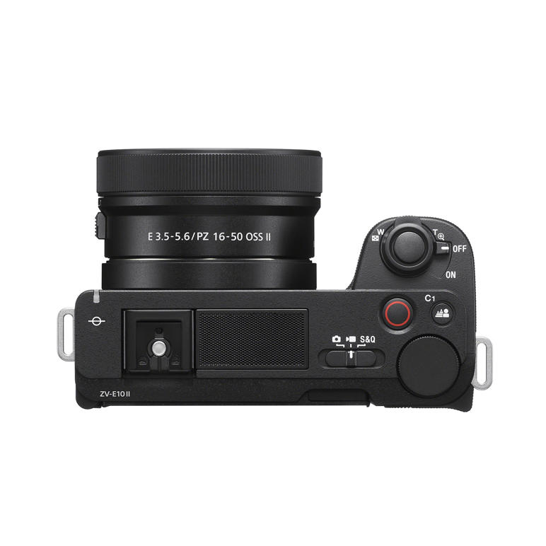 Sony Alpha ZV-E10 II with 16-50mm PZ II Lens Black